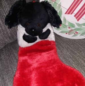 Puppy Christmas Stocking